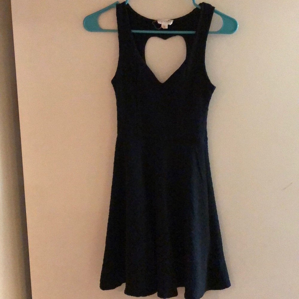 black dress